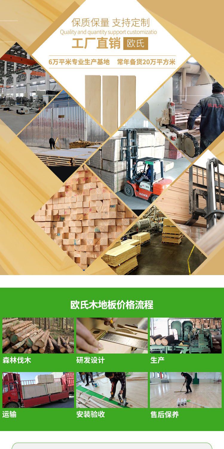 运动木地板价格